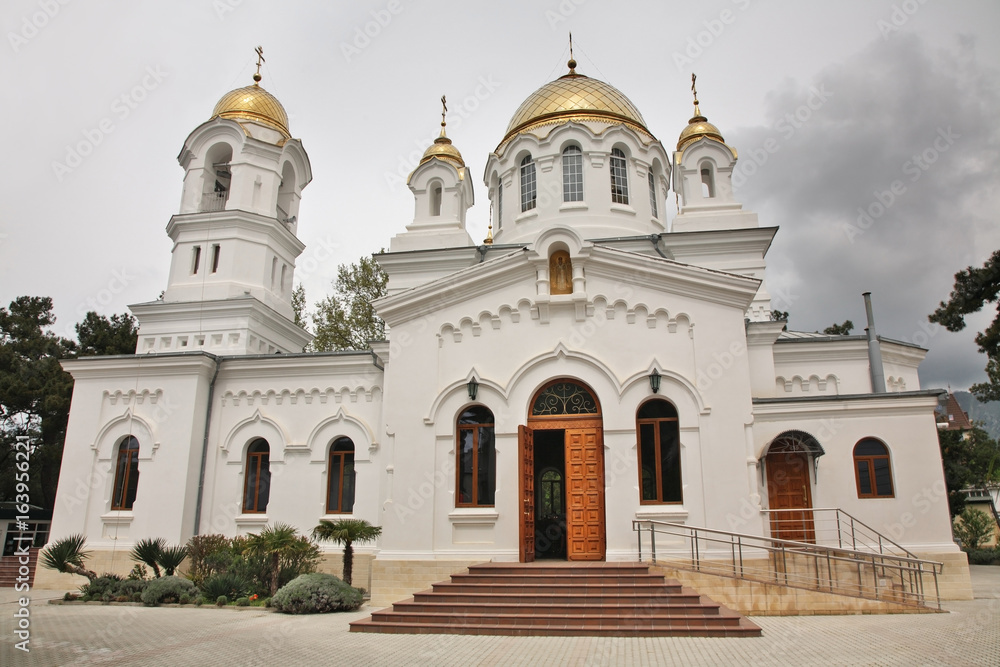 Cathedral of Assumption in Gelendzhik. Krasnodar Krai. Russia