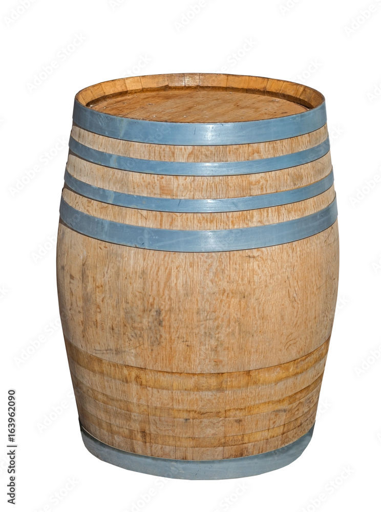 Obraz premium new barrel over white