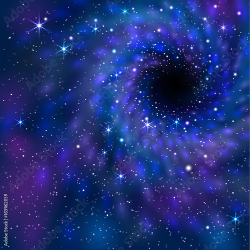 Black Hole. Space.