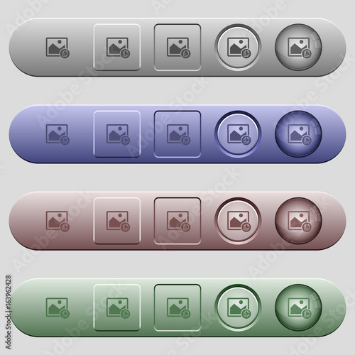 Copy image icons on horizontal menu bars