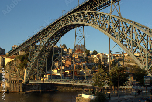 Dom Luis Bridge on Oporto, Porto Portugal © José Ferreira