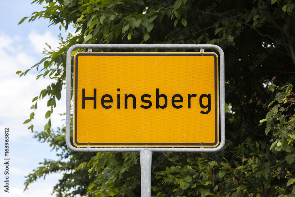 Heinsberg Ortseingangsschild