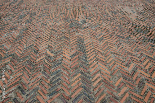 clay bricks floor