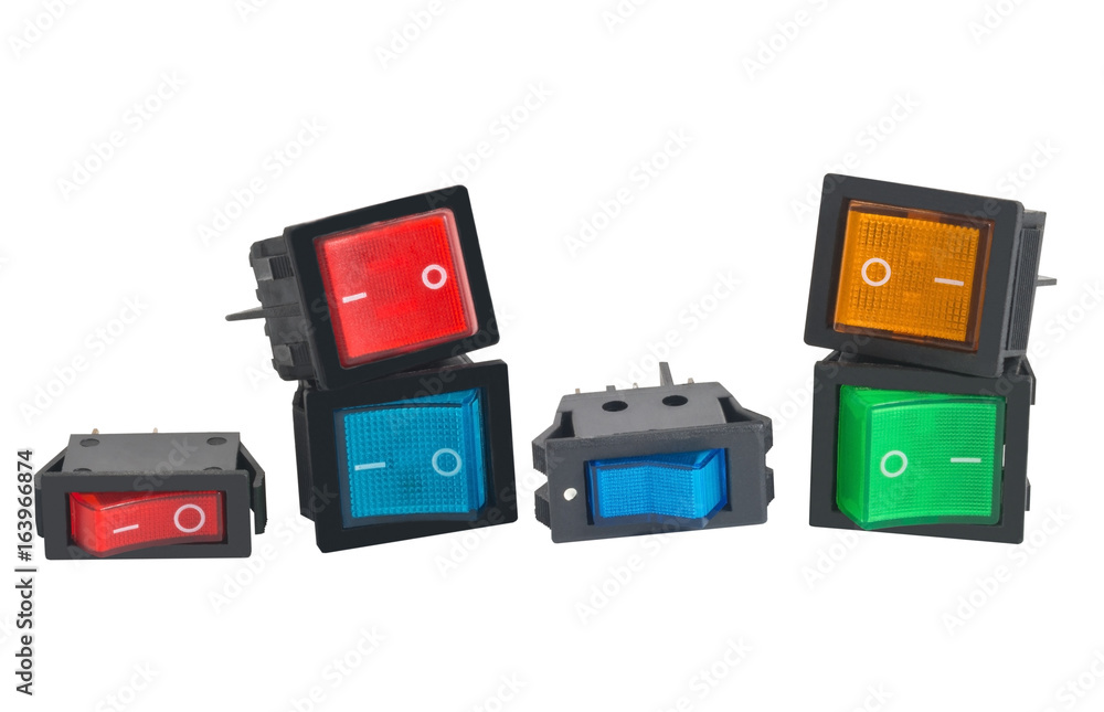 Switch on white background Switch on white background