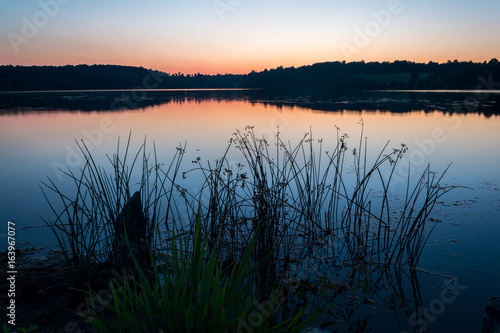Last light at Marsh Creek Lake in Pennsylvania  