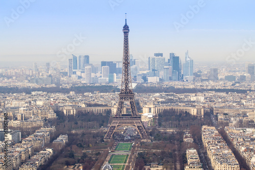 Eiffel Tower and Paris cityscape © robertdering