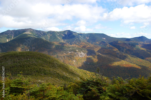 On top of Cannon Mountain in Franconia Notch State Park in White Mountain National Forest, New Hamphire, USA.