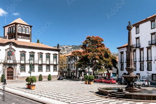 Funchal - Rathausplatz - Madeira photo