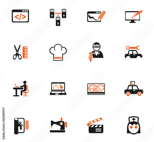 courses icon set