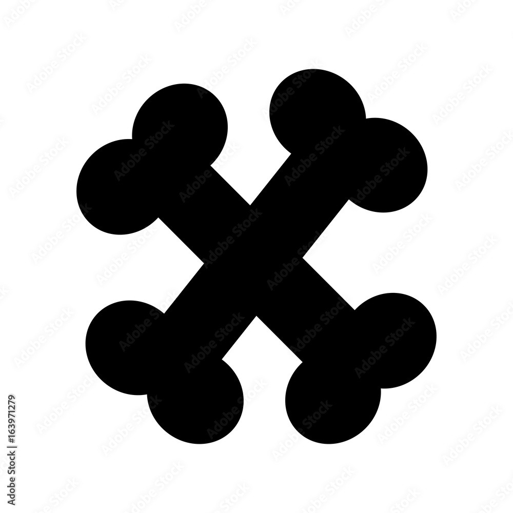 bone food mascot icon vector illustration design bone food mascot icon vector illustration design