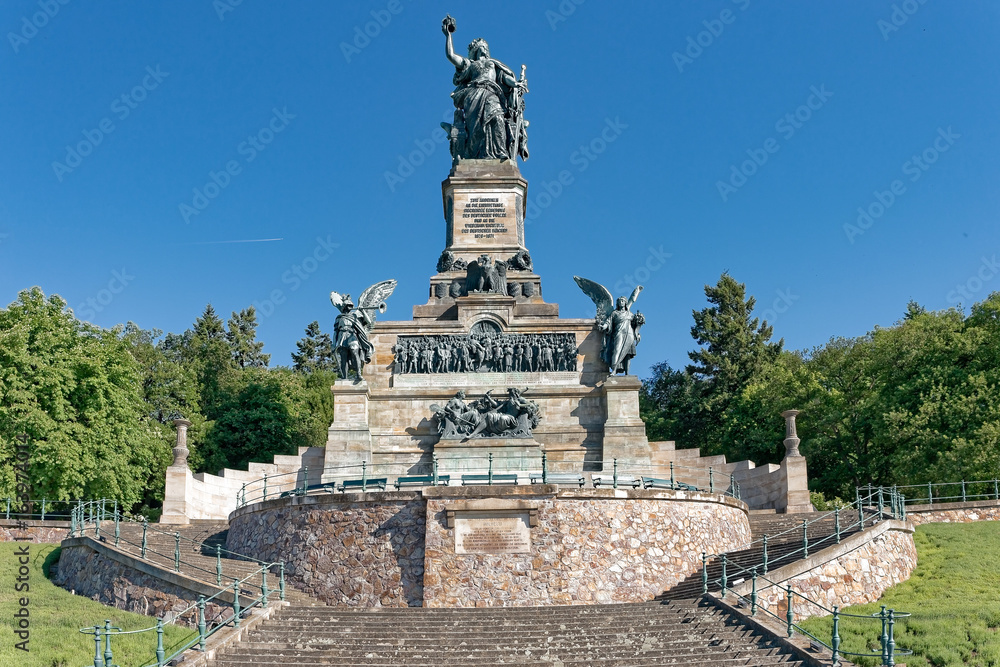 Fototapeta premium Rüdesheim - Niederwalddenkmal - Germania