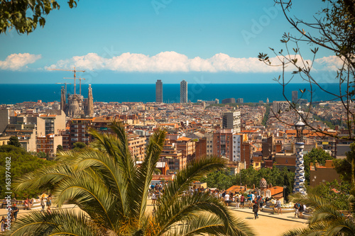 landscape of barcelona