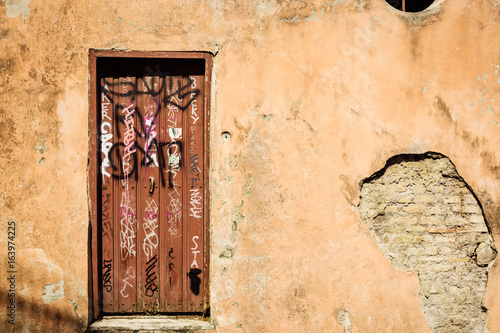 little graffiti door