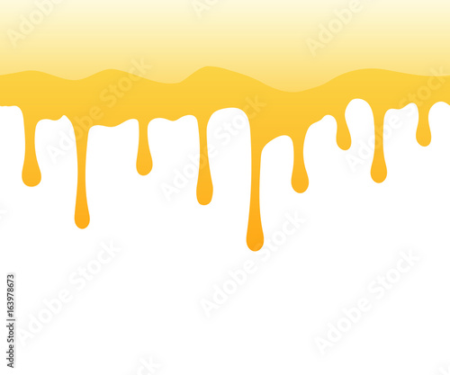 Honey seamless pattern. Vector.