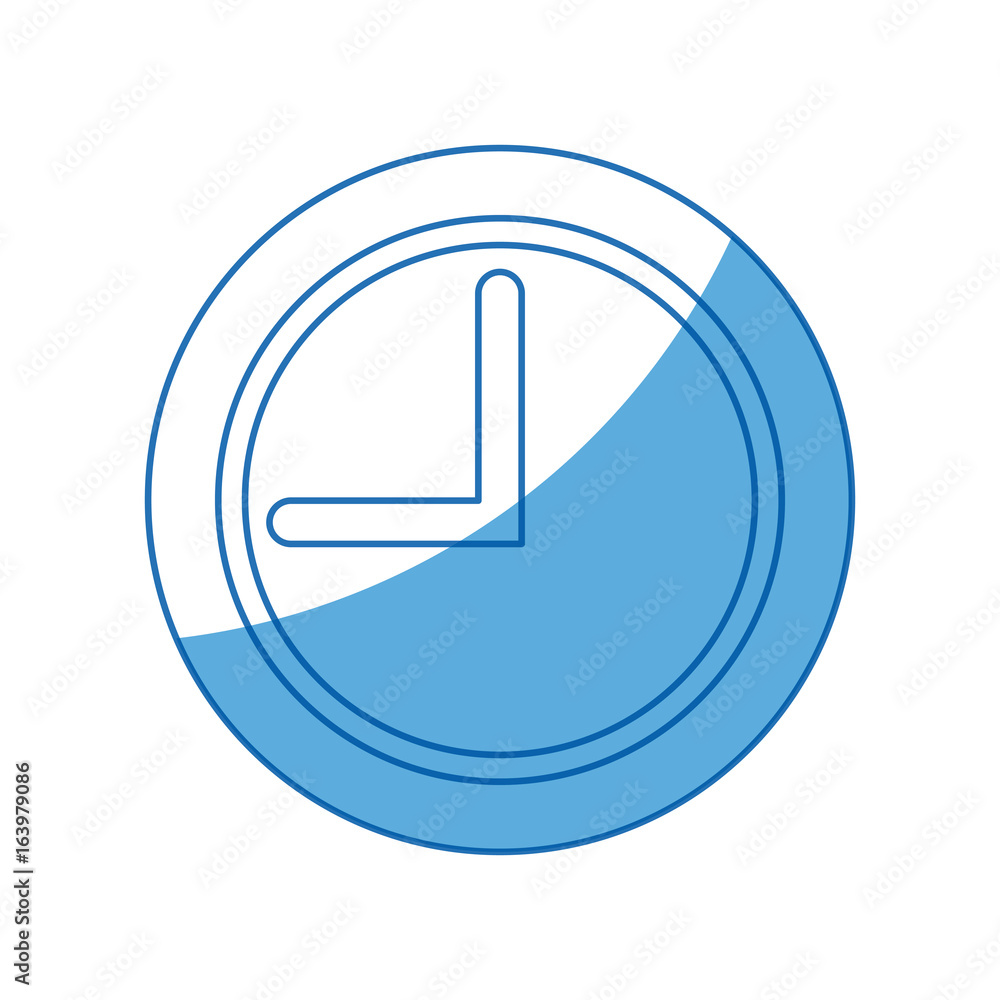 school clock time hour analog icon school clock time hour analog icon