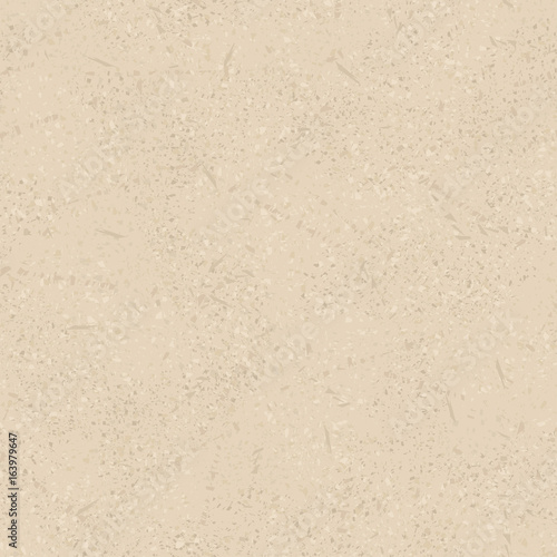 Beige vector seamless vintage texture, imitating an old coating with scratches and rubs
