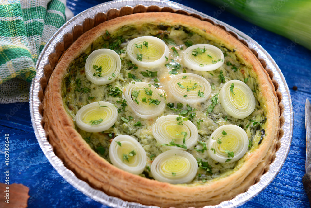 Leeks quiche Leeks quiche