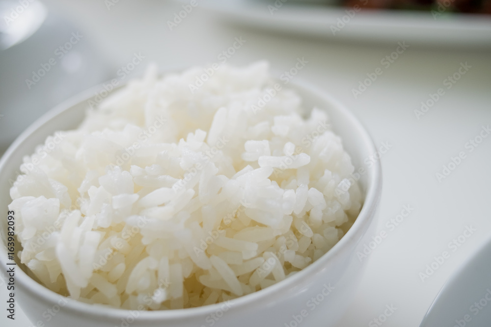 Rice with bowl Rice with bowl