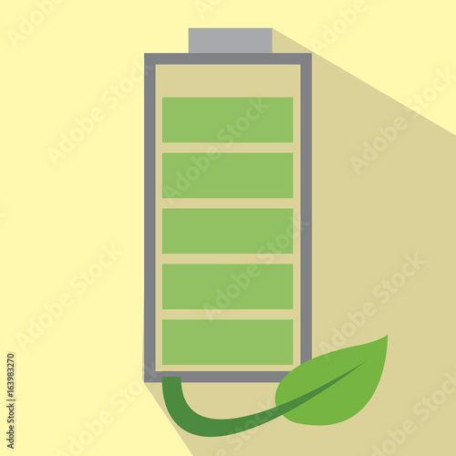 Recycle battery design, vector illustration eps 10.