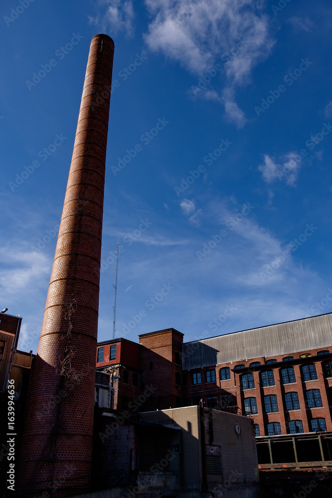 Fototapeta premium Clouds from the Smokestack