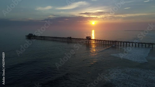 Wallpaper Mural This is a rising video of Oceanside, California, USA at sunset over the water. Oceanside is 40 miles North of San Diego, California, USA. Torontodigital.ca
