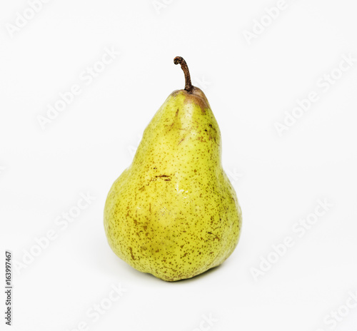 Fresh pear isolated on white