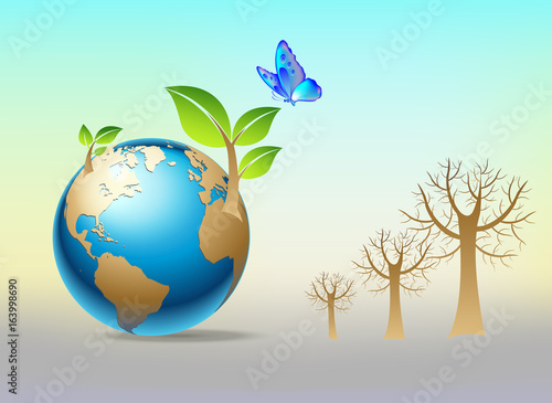 The world of change