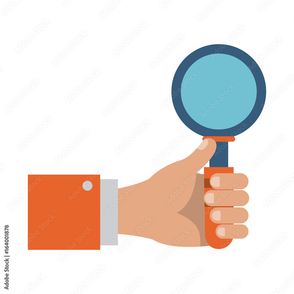 magnifying glass icon image