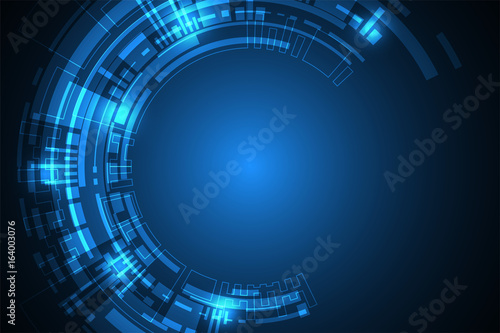 Vector abstract background technology concept.