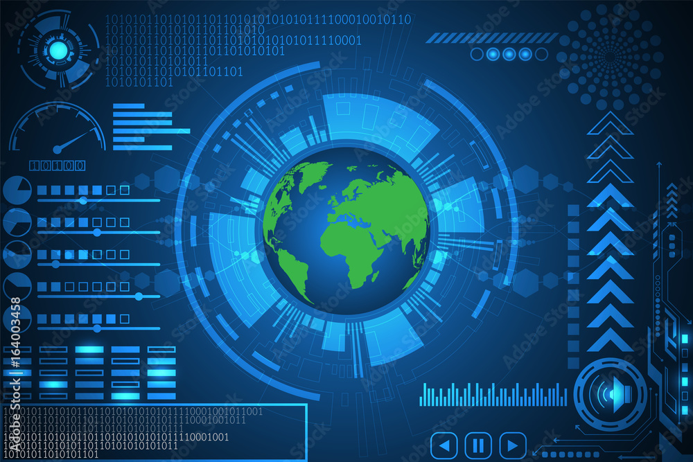Technology that represents the interface pages in the world data display. Technology that represents the interface pages in the world data display.