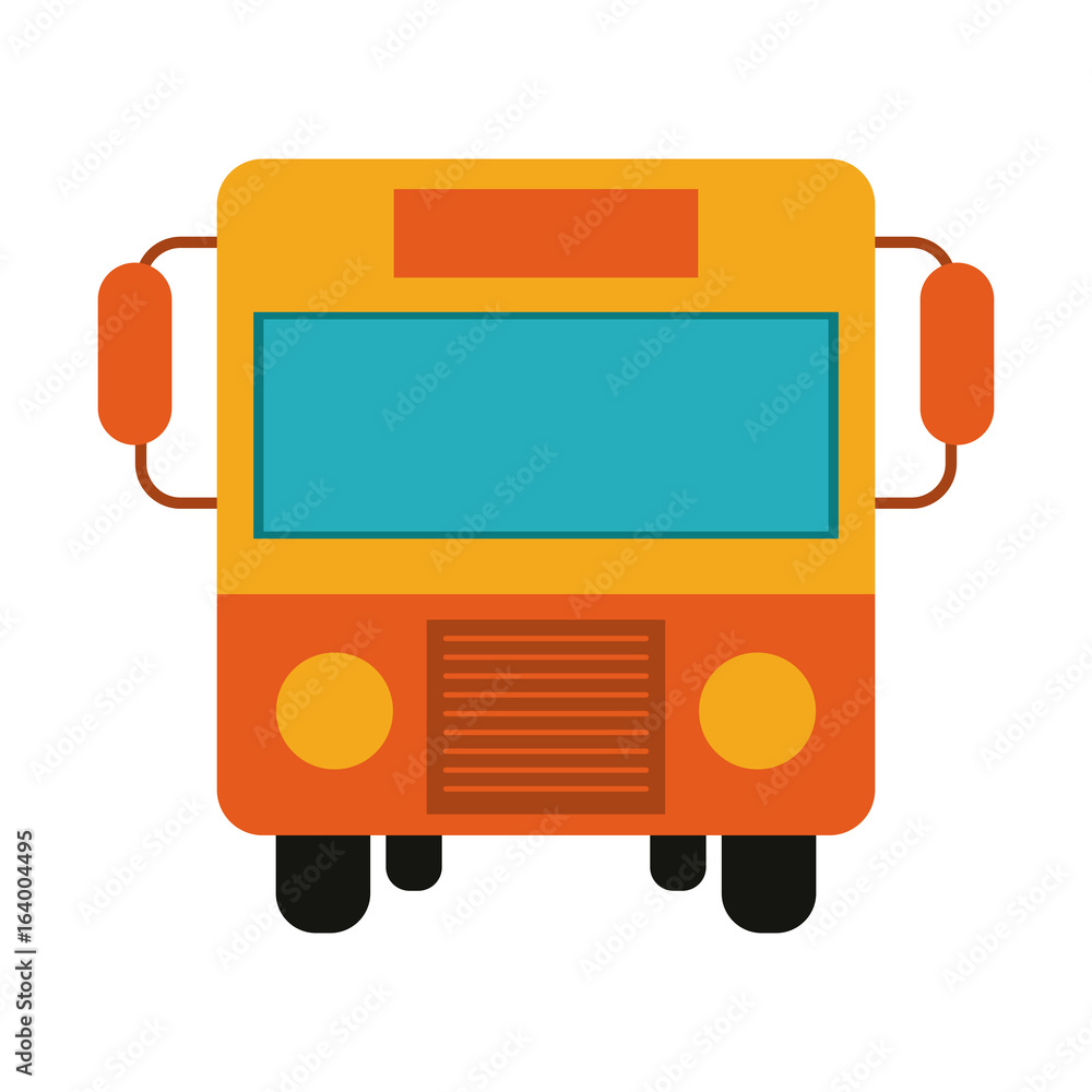 bus frontview icon image bus frontview icon image