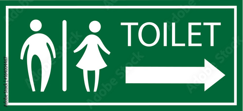 toilet signage vector