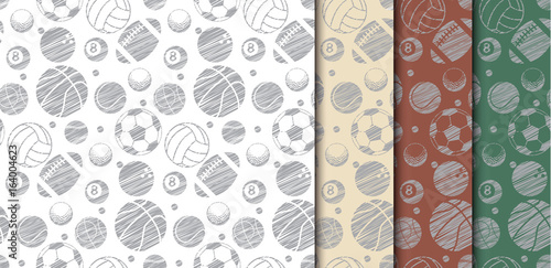 many ball sport backdrop