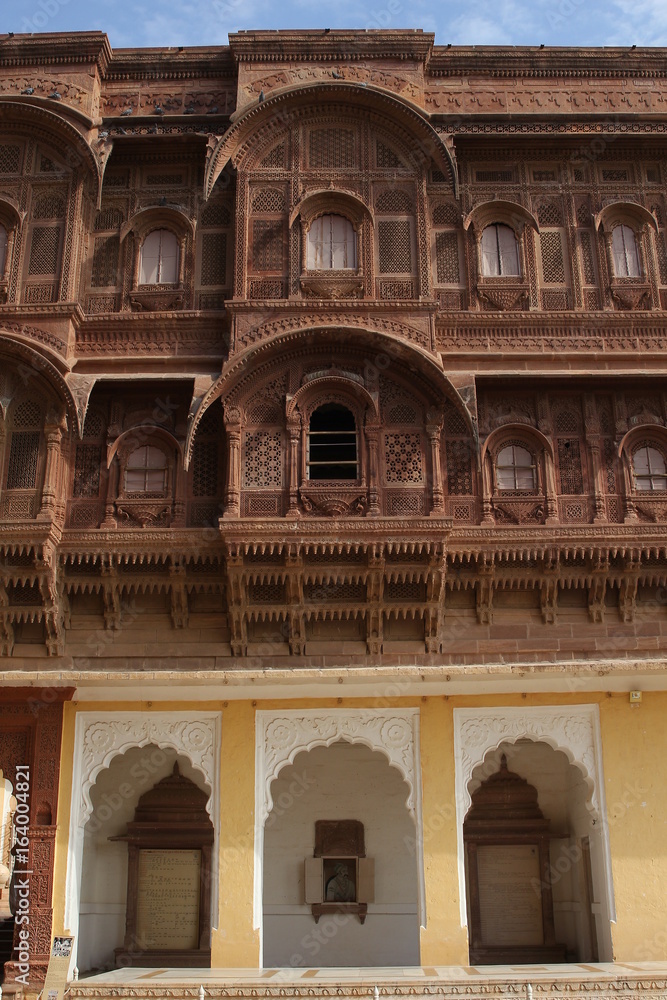 Fort Mehrangarh, Jodhpur, Bundesstaat Rajasthan, Indien