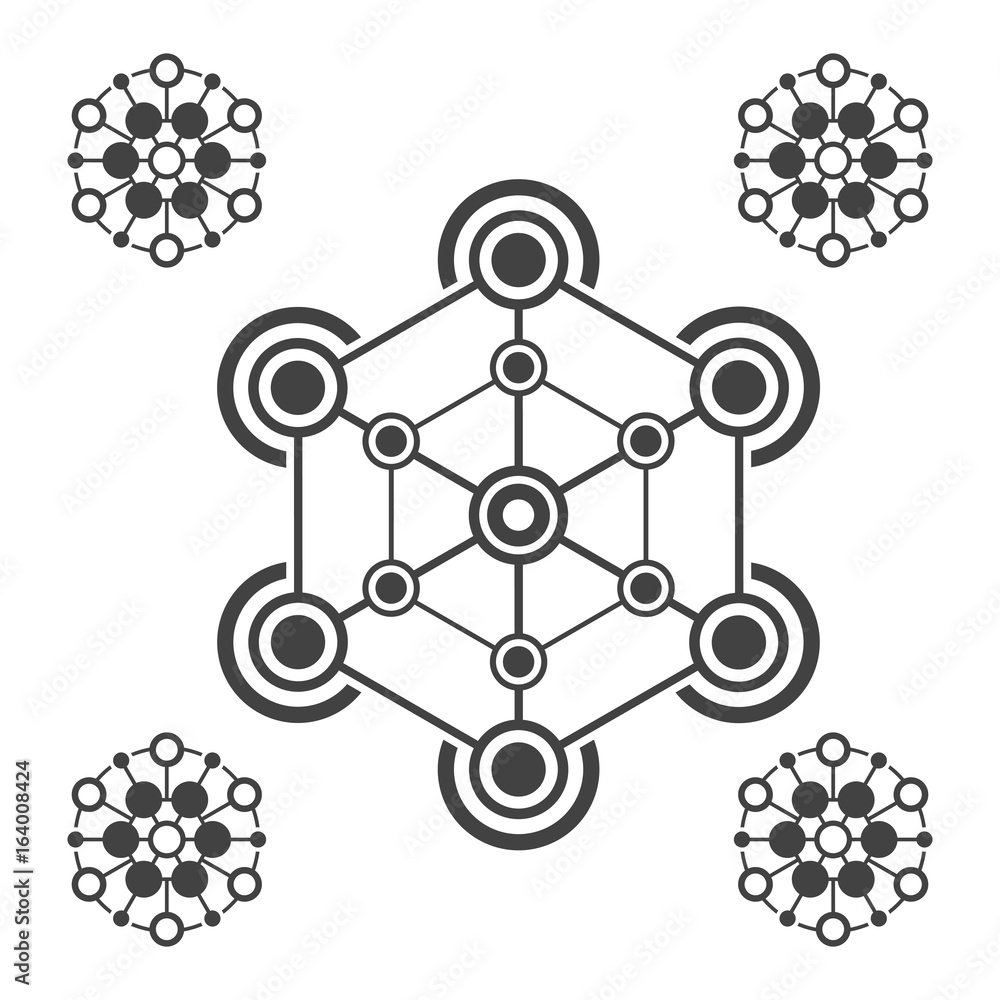 Abstract hexagon signs. Hexagon figure. Template. Abstract hexagon signs. Hexagon figure. Template.