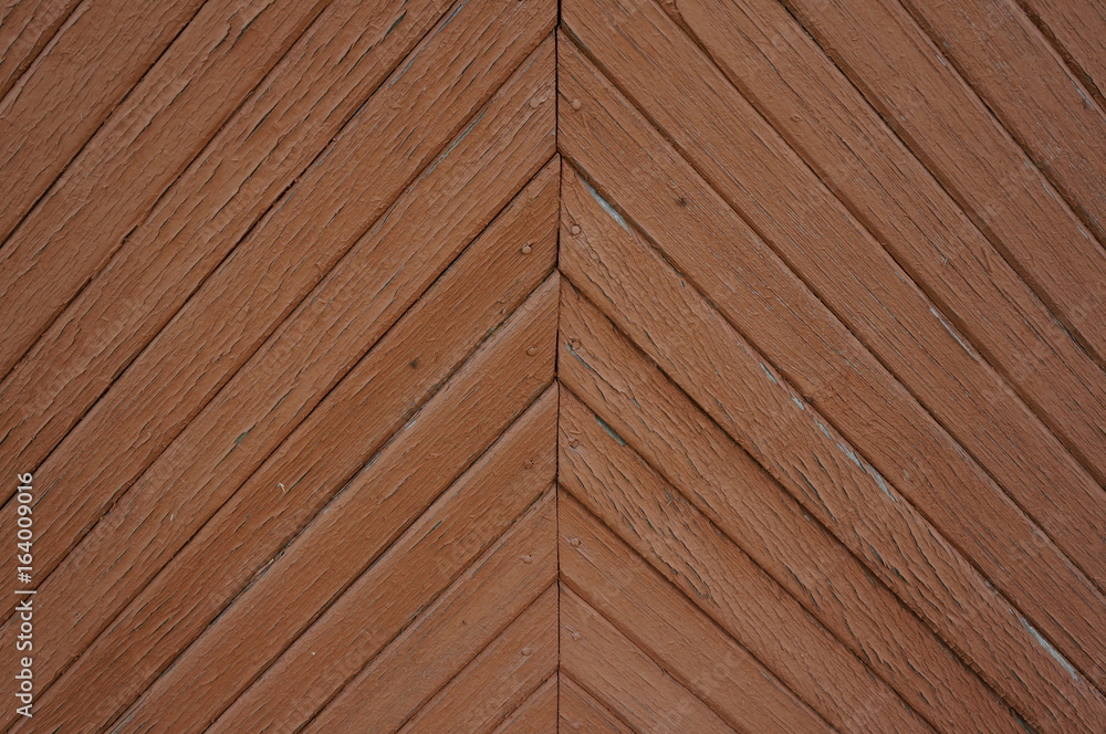Fototapeta premium Natural wooden boards covered with paint for background and design