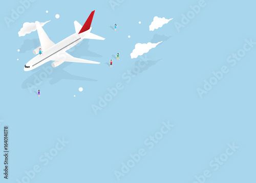 Airplane illustration