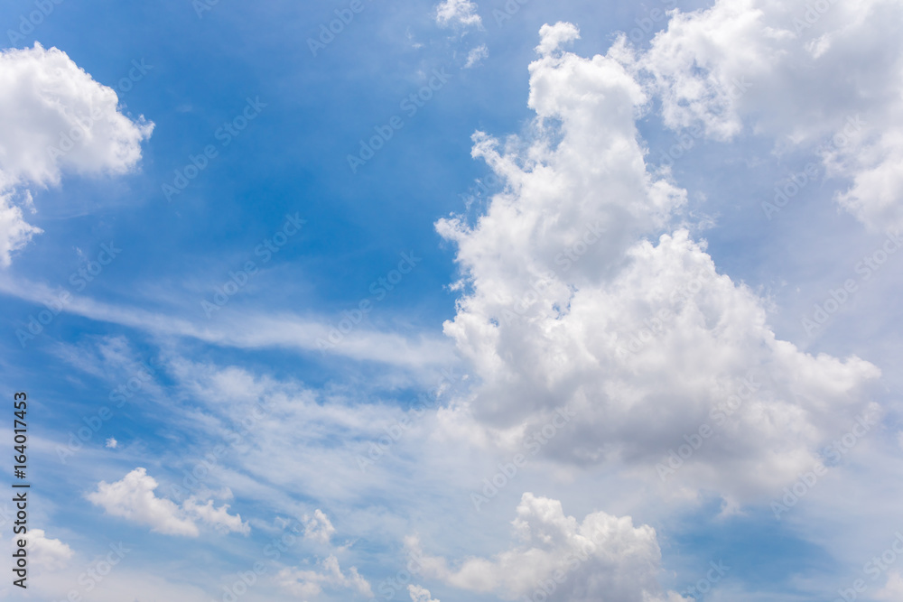 Blue sky and clouds background. Blue sky and clouds background.