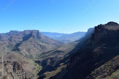 route de montagne  gran canaries