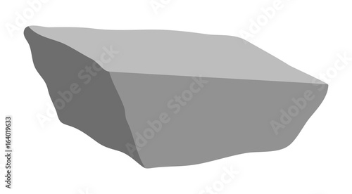 stone block vector symbol icon design.