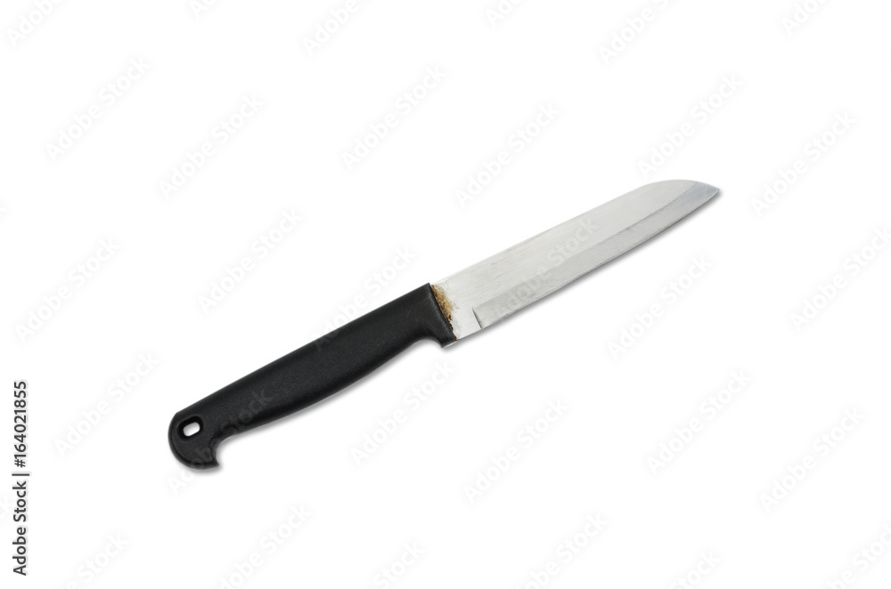 Kitchen knife isolated on white background with clipping path Kitchen knife isolated on white background with clipping path