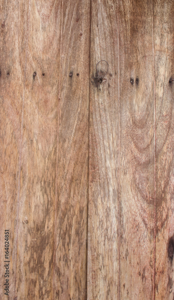 Background of weathered used wooden surface texture.
