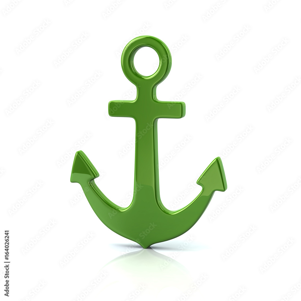 Green anchor icon Green anchor icon