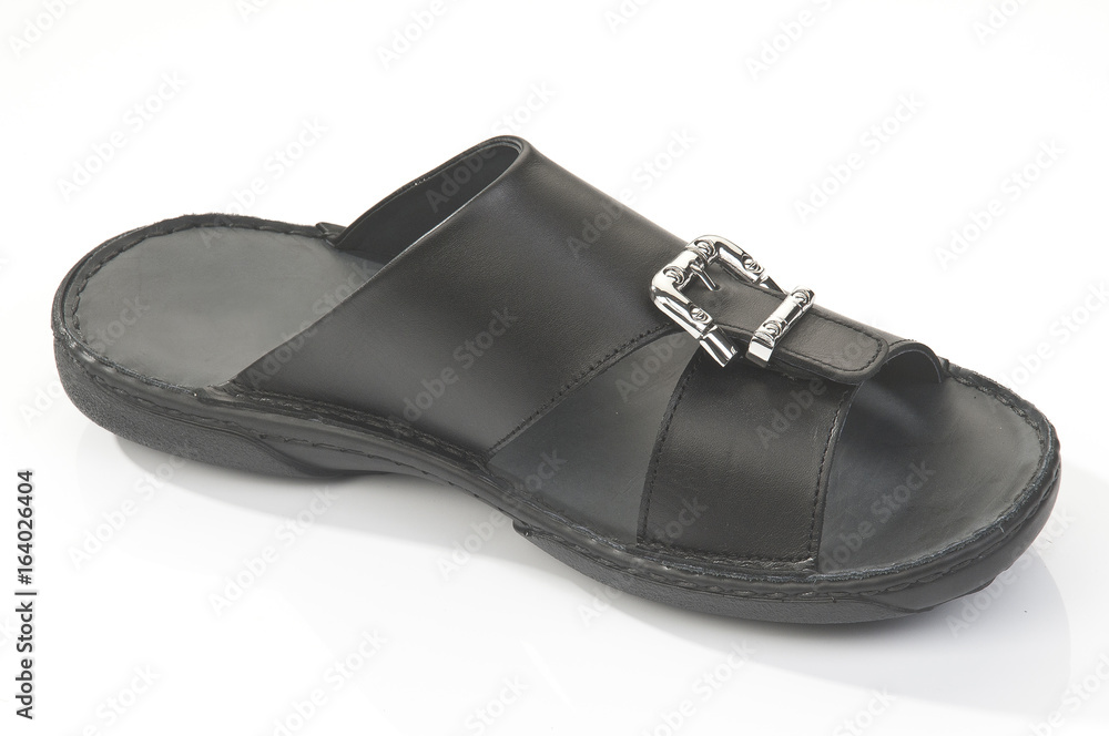 Isolated arabic design footwear on white background Isolated arabic design footwear on white background