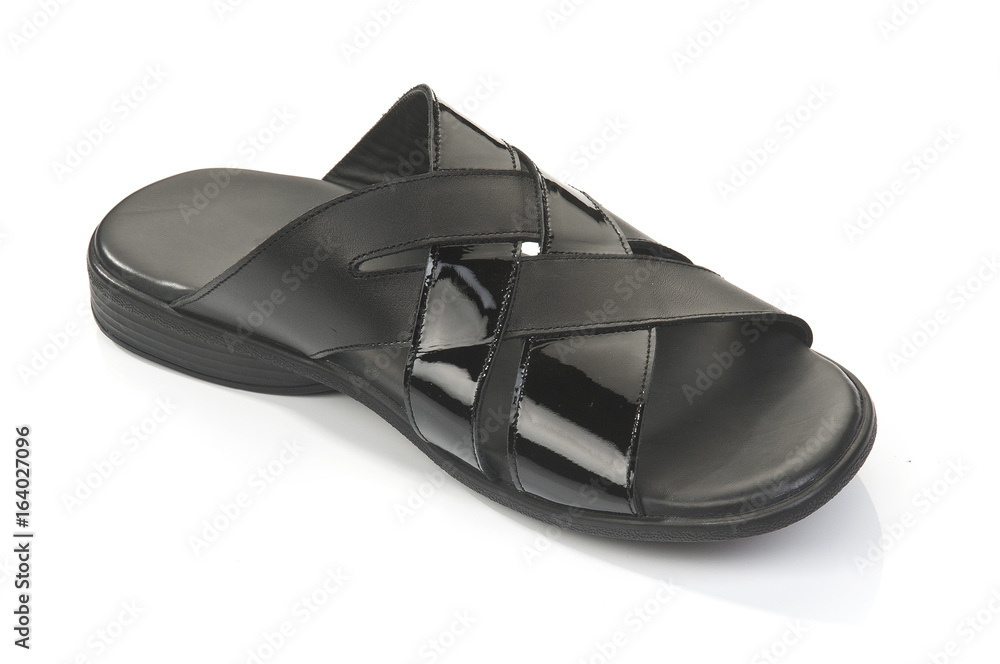 Isolated arabic design footwear on white background Isolated arabic design footwear on white background