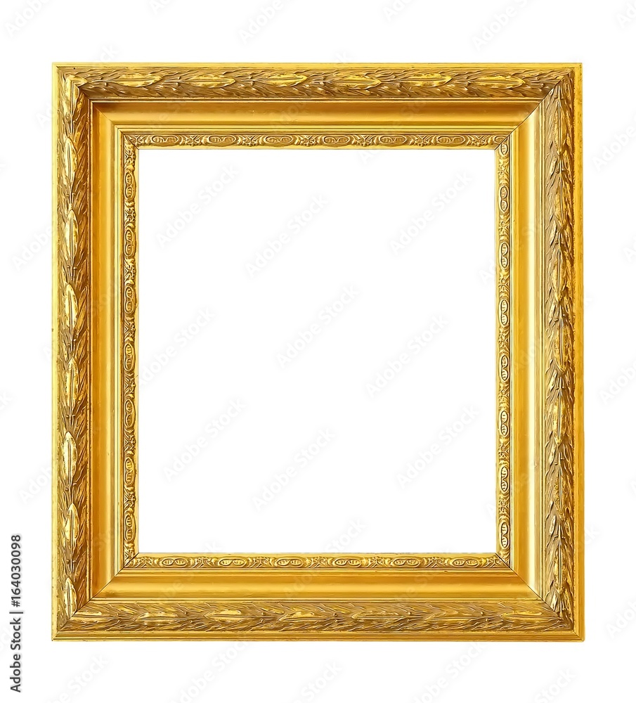 Gold frame for paintings, mirrors or photos Gold frame for paintings, mirrors or photos