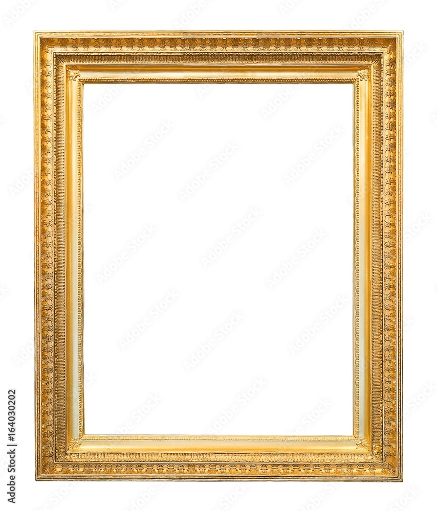 Gold frame for paintings, mirrors or photos Gold frame for paintings, mirrors or photos