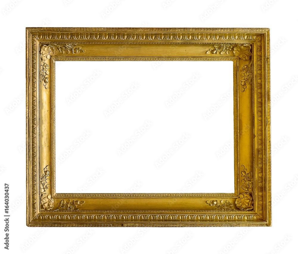 Gold frame for paintings, mirrors or photos Gold frame for paintings, mirrors or photos