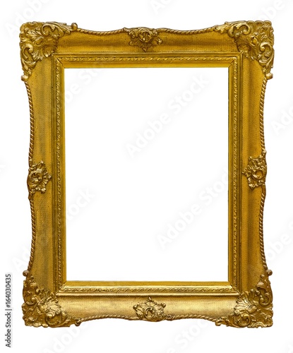 Gold frame for paintings, mirrors or photos