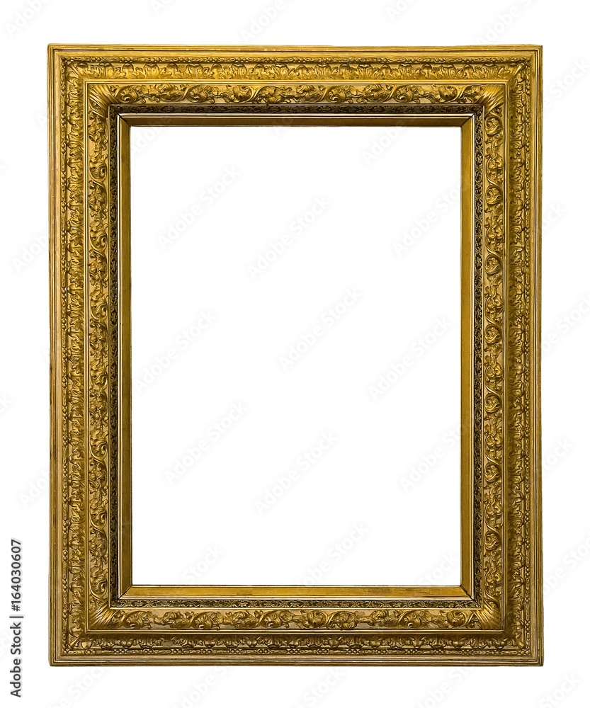 Gold frame for paintings, mirrors or photos